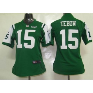 nike women nfl jerseys new york jets #15 tebow green[nike]