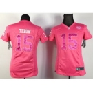 nike women nfl jerseys new york jets #15 tebow pink[nike]