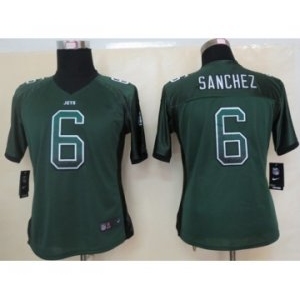 nike women nfl jerseys new york jets #6 mark sanchez green[Elite drift fashion]