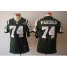 nike women nfl jerseys new york jets #74 nick mangold green[nike limited]