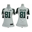 nike women nfl jerseys new york jets #81 keller white[nike]