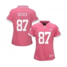 nike women nfl jerseys new york jets #87 decker pink[nike 2015][decker]