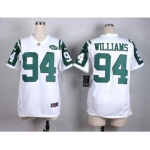 nike women nfl jerseys new york jets #94 williams white[nike]