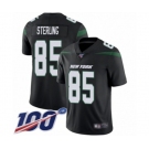 Youth New York Jets #85 Neal Sterling Black Alternate Vapor Untouchable Limited Player 100th Season Football Jersey