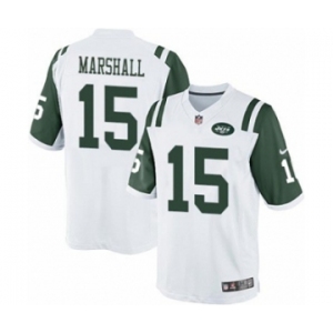 Youth Nike New York Jets #15 Brandon Marshall White NFL Jersey