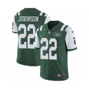Youth Nike New York Jets #22 Trumaine Johnson Green Team Color Vapor Untouchable Elite Player NFL Jersey