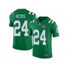 Youth Nike New York Jets #24 Darrelle Revis Limited Green Rush NFL Jersey