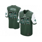 Youth Nike New York Jets #24 Darrelle Revis Limited Green Strobe NFL Jersey