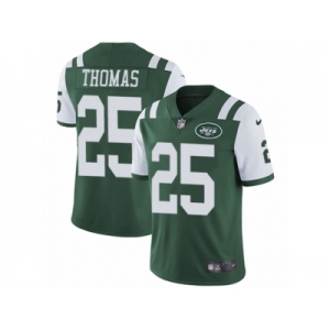 Youth Nike New York Jets #25 Shamarko Thomas Green Team Color Vapor Untouchable Limited Player NFL Jersey