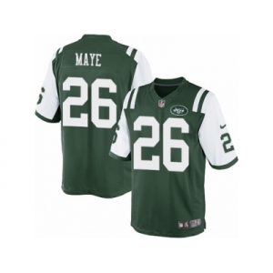 Youth Nike New York Jets #26 Marcus Maye Limited Green Team Color NFL Jersey