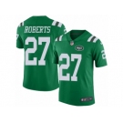 Youth Nike New York Jets #27 Darryl Roberts Limited Green Rush Vapor Untouchable NFL Jersey