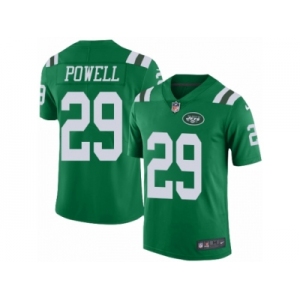 Youth Nike New York Jets #29 Bilal Powell Limited Green Rush NFL Jersey