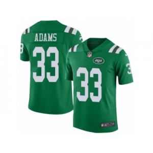 Youth Nike New York Jets #33 Jamal Adams Limited Green Rush NFL Jersey