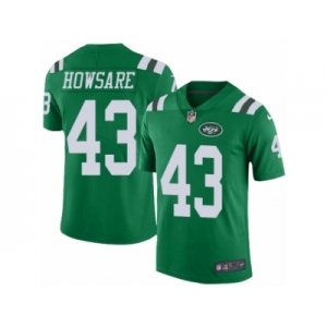 Youth Nike New York Jets #43 Julian Howsare Limited Green Rush NFL Jersey