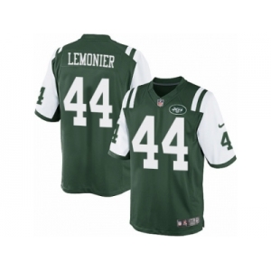 Youth Nike New York Jets #44 Corey Lemonier Limited Green Team Color NFL Jersey