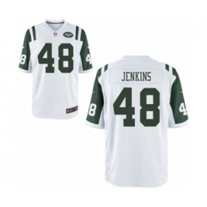 Youth Nike New York Jets #48 Jordan Jenkins White NFL Jersey