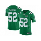 Youth Nike New York Jets #52 David Harris Limited Green Rush NFL Jersey