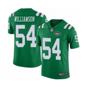 Youth Nike New York Jets #54 Avery Williamson Limited Green Rush Vapor Untouchable NFL Jersey