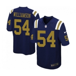 Youth Nike New York Jets #54 Avery Williamson Limited Navy Blue Alternate NFL Jersey