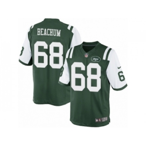 Youth Nike New York Jets #68 Kelvin Beachum Limited Green Team Color NFL Jersey