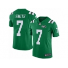 Youth Nike New York Jets #7 Geno Smith Limited Green Rush NFL Jersey