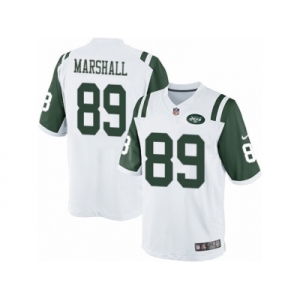 Youth Nike New York Jets #89 Jalin Marshall Limited White NFL Jersey