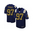 Youth Nike New York Jets #97 Lawrence Thomas Limited Navy Blue Alternate NFL Jersey