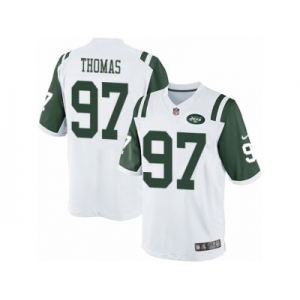 Youth Nike New York Jets #97 Lawrence Thomas Limited White NFL Jersey