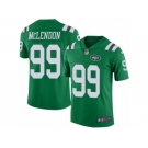 Youth Nike New York Jets #99 Steve McLendon Limited Green Rush NFL Jersey