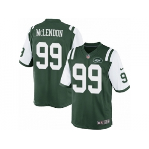 Youth Nike New York Jets #99 Steve McLendon Limited Green Team Color NFL Jersey