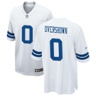 Men Nike Dallas Cowboys #0 DeMarvion Overshown Game White NFL Jersey