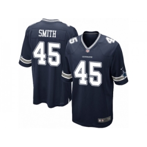 Men Nike Dallas Cowboys #45 Rod Smith Game Navy Blue Team Color NFL Jersey