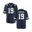 Men's Nike Dallas Cowboys #19 Amari Cooper Game Navy Blue Team Color NFL Jersey
