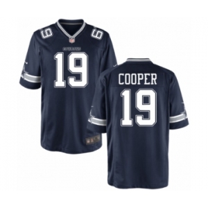Men's Nike Dallas Cowboys #19 Amari Cooper Game Navy Blue Team Color NFL Jersey
