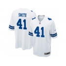 Men's Nike Dallas Cowboys #41 Keith Smith Game White NFL Jersey