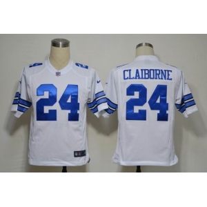 NIKE NFL Jerseys Dallas Cowboys 24 Claiborne White(Game)