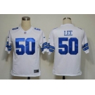 NIKE NFL Jerseys Dallas Cowboys 50 Lee white(Game)