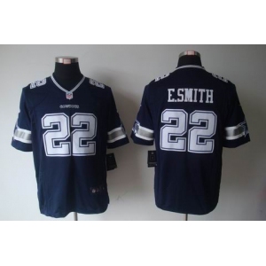 nike nfl jerseys dallas cowboys #22 e.smitth blue[game]