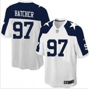 nike nfl jerseys dallas cowboys #97 hatcher white[new game thankgivings]