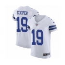Men's Nike Dallas Cowboys #19 Amari Cooper White Vapor Untouchable Elite Player NFL Jersey