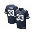 Men's Nike Dallas Cowboys #33 Chidobe Awuzie Elite Navy Blue Team Color NFL Jersey
