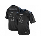 Men's Nike Dallas Cowboys #4 Dak Prescott Elite Lights Out Black NFL Jersey