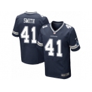 Men's Nike Dallas Cowboys #41 Keith Smith Elite Navy Blue Team Color NFL Jersey