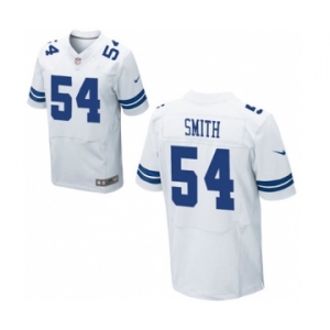 Men's Nike Dallas Cowboys #54 Jaylon Smith Elite White NFL Jersey
