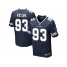 Men's Nike Dallas Cowboys #93 Benson Mayowa Elite Navy Blue Team Color NFL Jersey