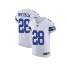 Nike Dallas Cowboys #28 Darren Woodson White Men Stitched NFL Vapor Untouchable Elite Jersey