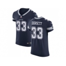 Nike Dallas Cowboys #33 Tony Dorsett Navy Blue Team Color Men Stitched NFL Vapor Untouchable Elite Jersey