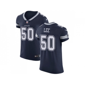 Nike Dallas Cowboys #50 Sean Lee Navy Blue Team Color Men Stitched NFL Vapor Untouchable Elite Jersey