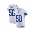 Nike Dallas Cowboys #50 Sean Lee White Men Stitched NFL Vapor Untouchable Elite Jersey