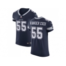 Nike Dallas Cowboys #55 Leighton Vander Esch Navy Blue Team Color Men Stitched NFL Vapor Untouchable Elite Jersey